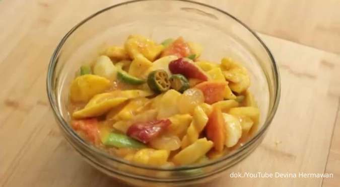 Resep Rujak Aceh Mangga Kuweni, Segar Disantap Siang Hari saat Cuaca Panas