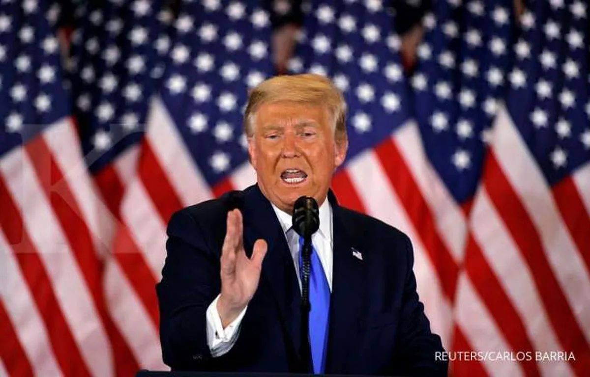 Perhitungan suara belum final, Trump: Kami sudah menang