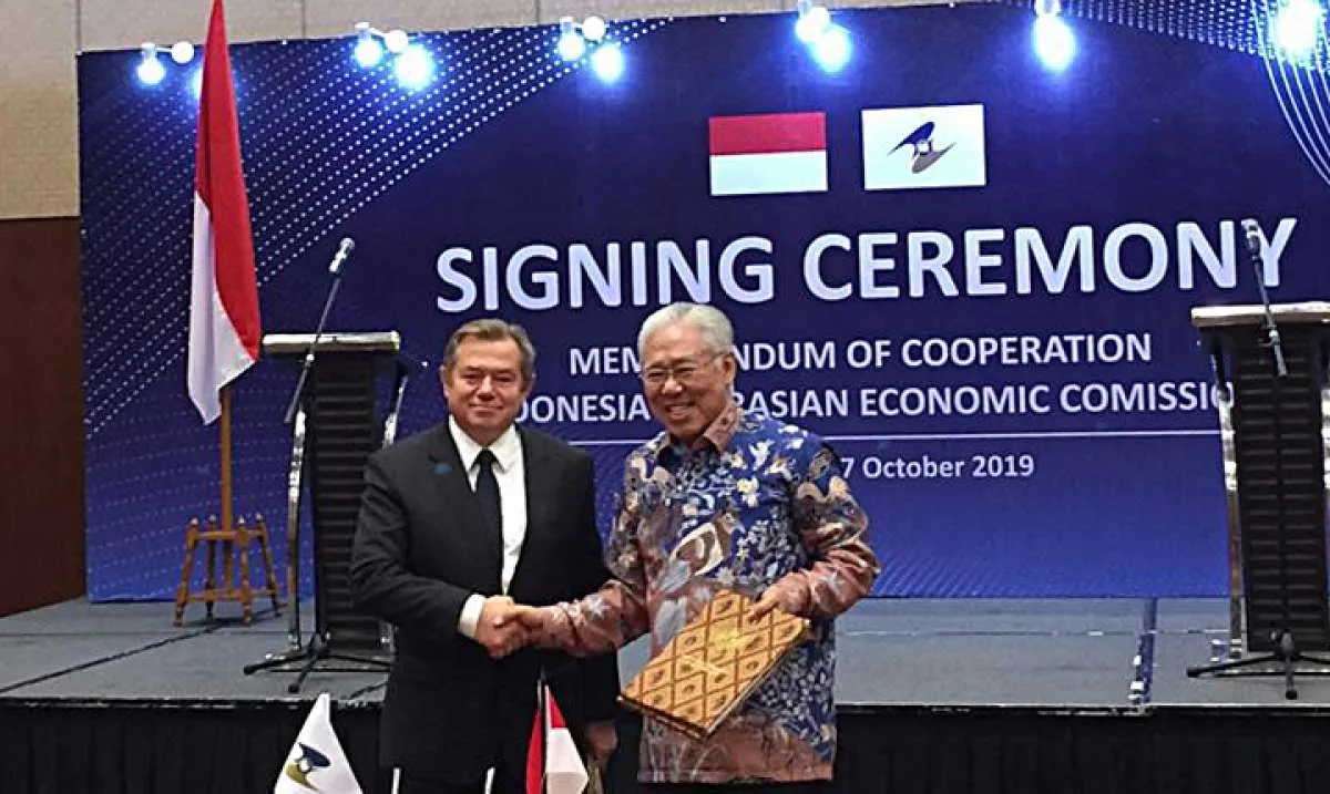 Indonesia dan Eurasia perkuat kerjasama ekonomi 