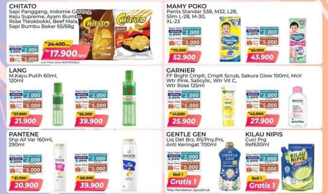 Promo PSM Alfamart Periode 1-7 November 2025, Beli 1 Gratis 1 Gentle Gen-Kilau Nipis