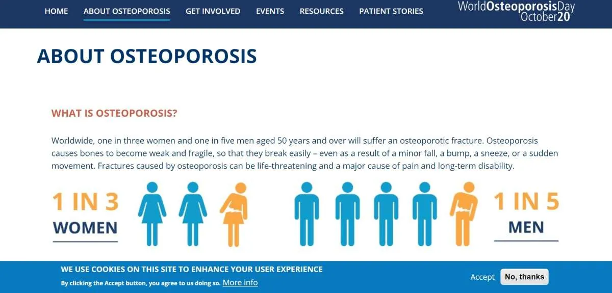 Osteoporosis  Mengintai Perempuan, Berjalan Kaki Bisa Menjadi Langkah Pencegahan