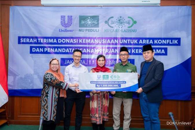 NU Terima Bantuan Kemanusiaan dan Tandatangan Kolaborasi 5 Tahun dengan Unilever