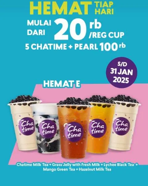 Promo Chatime Januari 2025