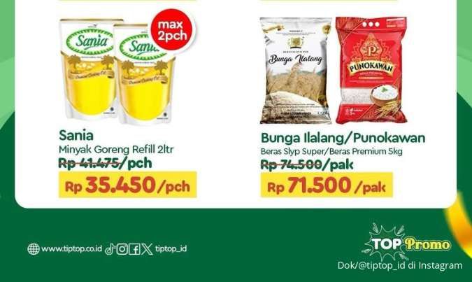 Promo Minyak Goreng di JSM Tip Top & Superindo Berakhir Hari Ini, Sania Lebih Murah