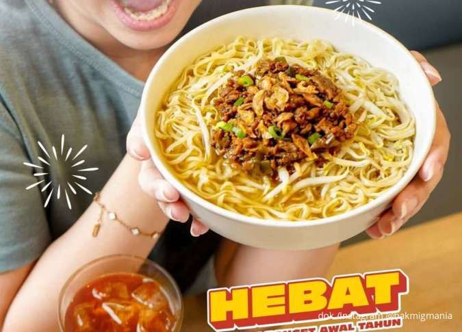 Hari Terakhir Promo Hebat Bakmi GM, Makan Bakmi Kuah Cha Cha + Es Teh Rp 26.000