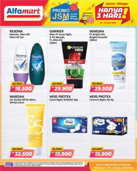 Promo JSM Alfamart Periode 25-27 Juli 2025