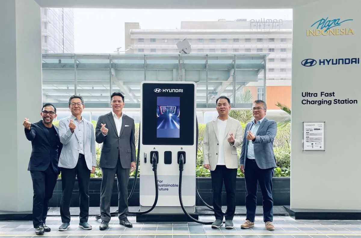 Hyundai dan Plaza Indonesia Merilis Ultra Fast Charging Station Tercepat di Indonesia