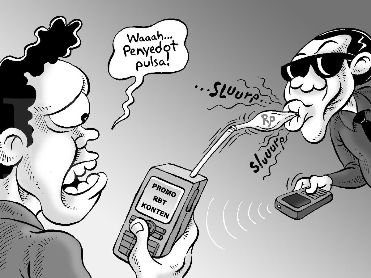 Maraknya Aksi Pencurian Pulsa