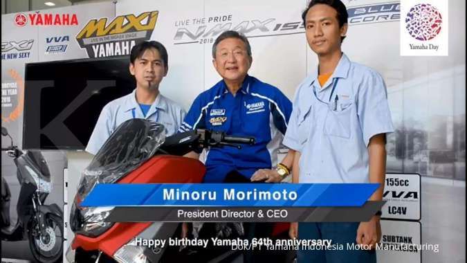 Rayakan Ulang Tahun Yamaha, Motor Yamaha Masuk Ancol Gratis