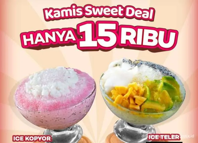 Promo Ragam Es Chopstix Spesial Hari Kamis Serba 15 Ribu, Sensasi Dingin Menyegarkan