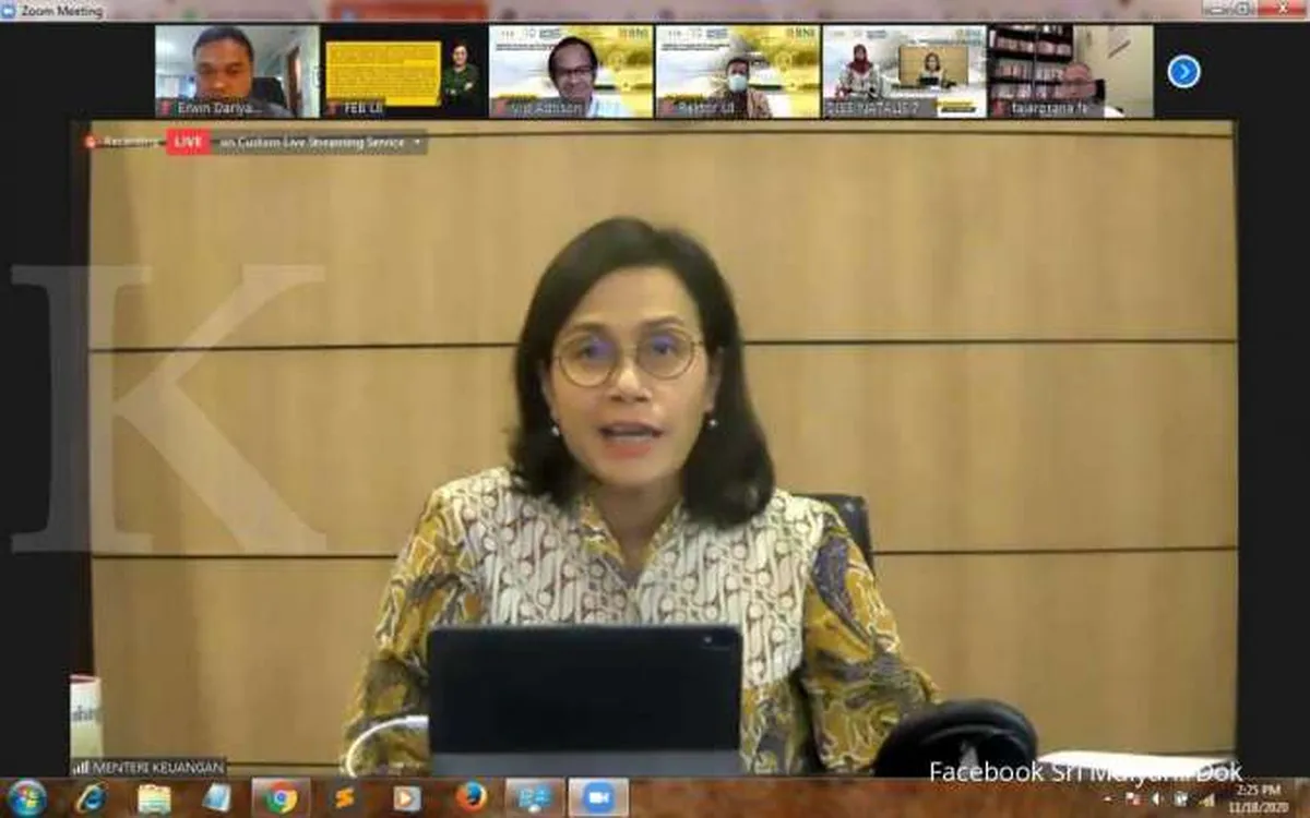 Begini cara Sri Mulyani semangati wisudawan online
