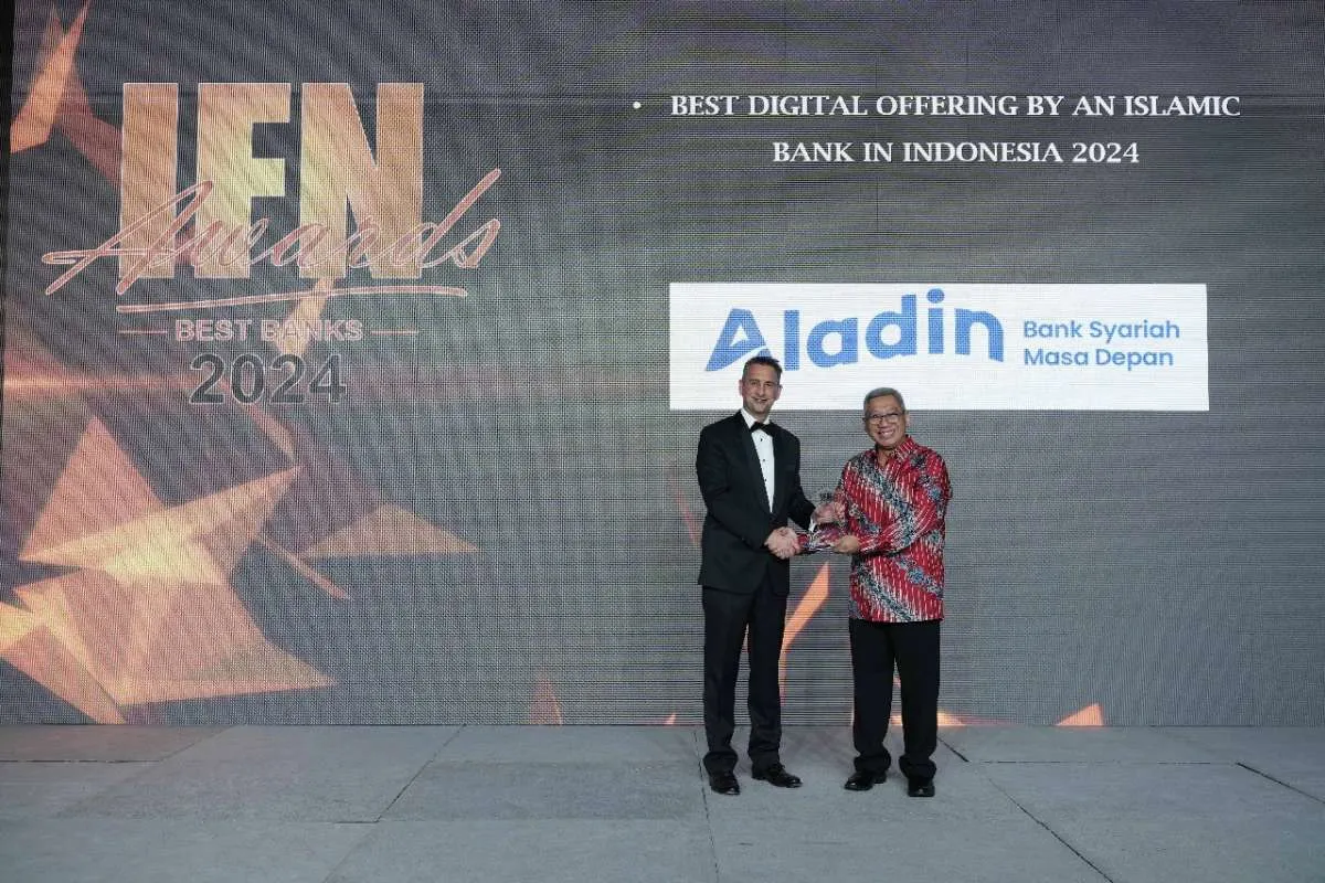 Bank Aladin Syariah Raih IFN Best Digital Offering by an Islamic Bank 2024 di Dubai