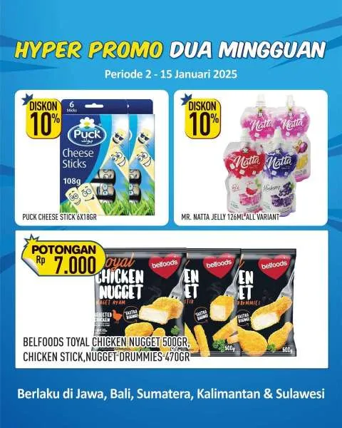 Promo Hypermart Dua Mingguan Periode 2-15 Januari 2024