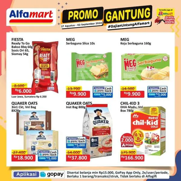 Promo Alfamart Gantung Periode 27 Agustus-2 September 2024