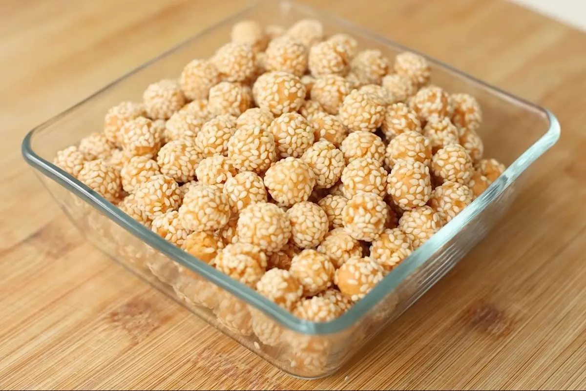 Resep dan Cara Membuat Kue Keciput Keju Wijen, Enak & Gampang