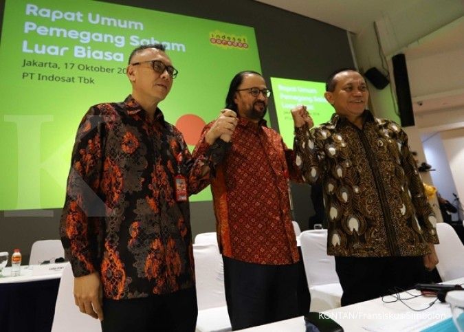 Nilai tinggal sepertiga, Chris Kanter menyarankan Jokowi menunda buyback Indosat
