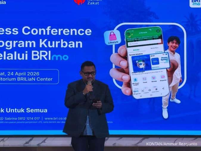 BRI Bekerja Sama dengan Rumah Zakat, Hadirkan Fitur Kurban di Aplikasi BRImo