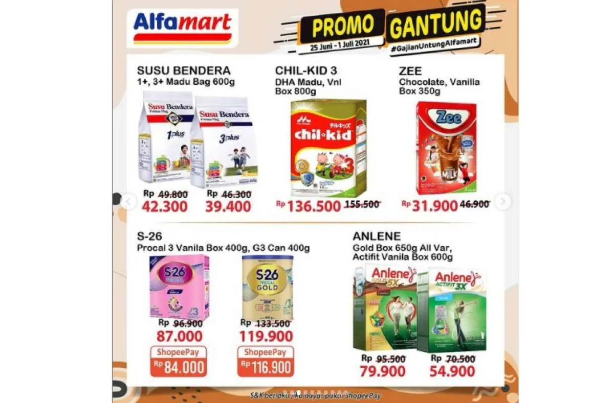  Promo Alfamart Gajian Untung 25-27 Juni 2021, diskonan akhir pekan! 