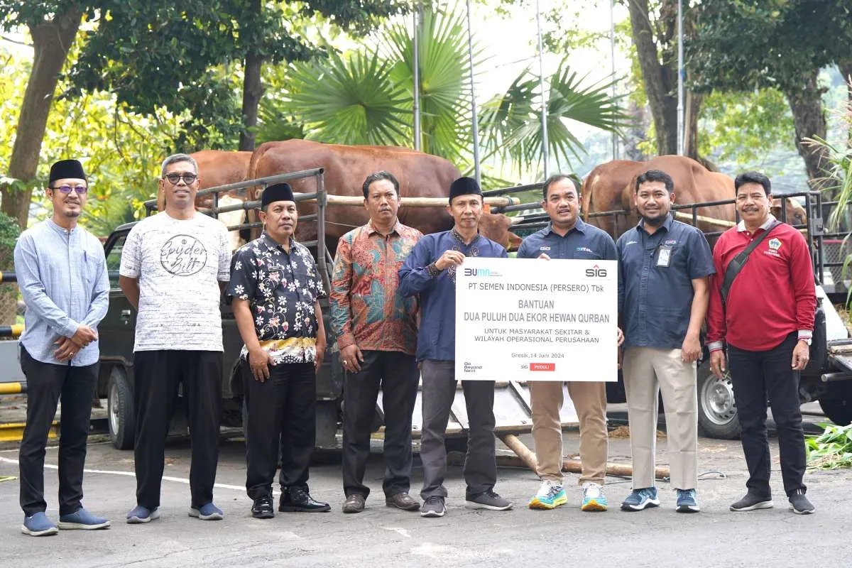  Iduladha 2024, SIG Bagikan 331 Hewan Kurban di 23 Provinsi 