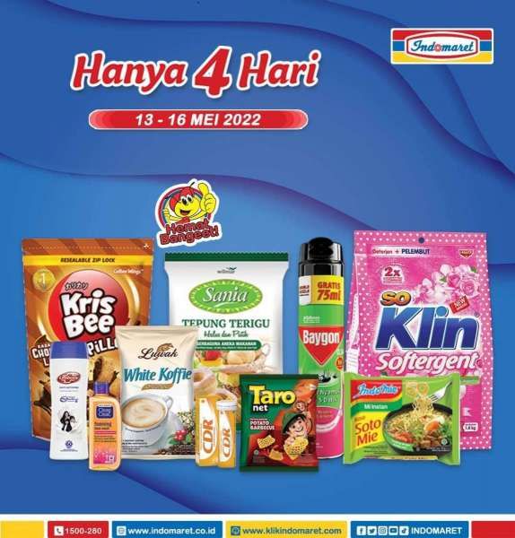 Katalog Promo Indomaret Hanya 4 Hari Periode 13-16 Mei 2022