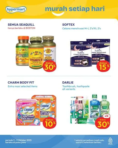 Promo JSM Hypermart Weekend Periode 3-6 Oktober 2025