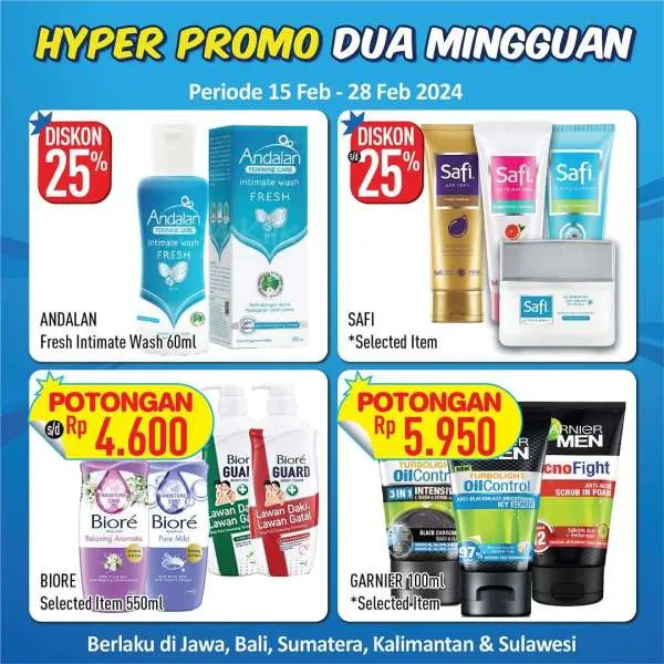 Promo Hypermart Dua Mingguan Periode 15-28 Februari 2024