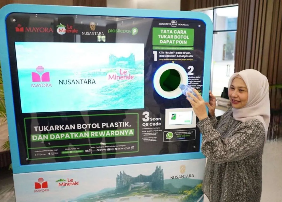 Mayora Perkuat Ekonomi Sirkular Lewat Pengelolaan Sampah Plastik di IKN
