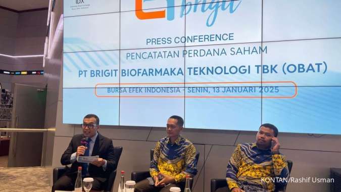 Resmi IPO, Brigit Biofarmaka (OBAT) Targetkan Laba Bersih Tumbuh 20% pada 2025