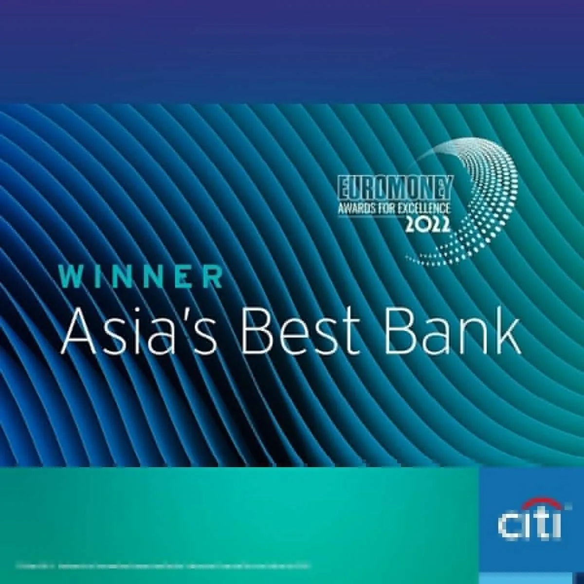 Citi Dinobatkan Jadi Bank Terbaik Se-Asia dalam Ajang Euromoney Awards for Excellence