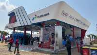 Booth MRS Pertamina Tarik Pengunjung MotoGP Mandalika