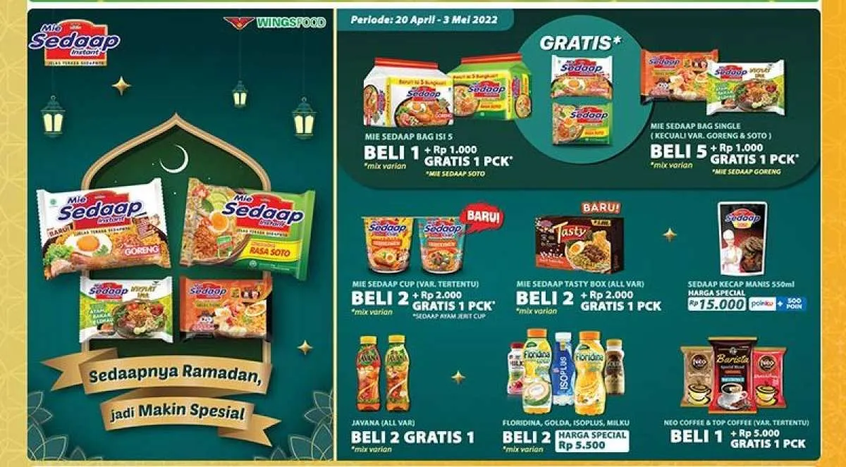Promo Indomaret Super Hemat Terbaru di Bulan April 2022, Banyak Potongan Harga!