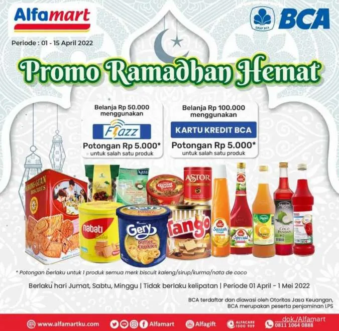 Promo Alfamart via BCA