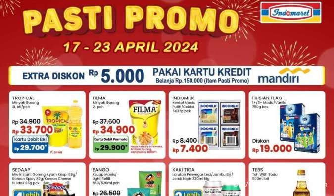 Promo JSM Indomaret Terbaru Jumat 19 April 2024, Produk Murah Mulai Rp 5.000-an Saja