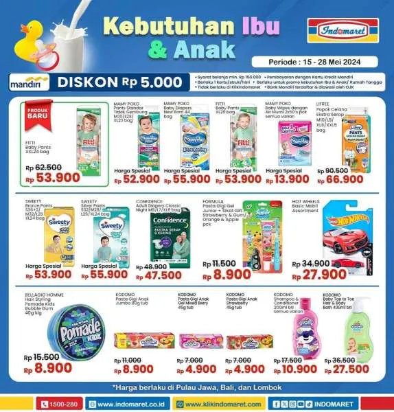 Promo Indomaret Super Hemat Terbaru 15-28 Mei 2024