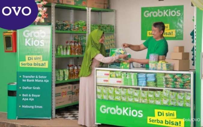Tingkatkan Akses, OVO Tambah Puluhan Ribu Titik Top Up Saldo melalui GrabMerchant