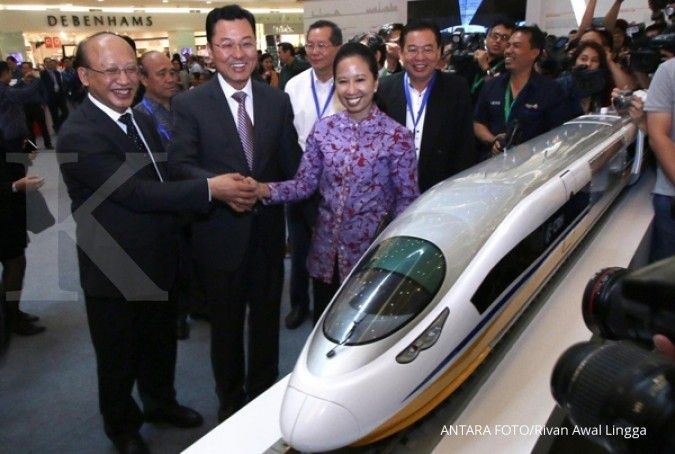 China pede menangi proyek kereta cepat