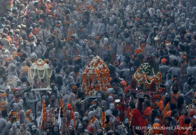 Gara-gara ikut ritual di Sungai Gangga, ratusan orang di India terinfeksi Covid-19