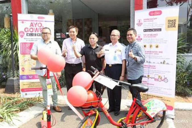 Layanan bike sharing Gowes hadir di Alam Sutera