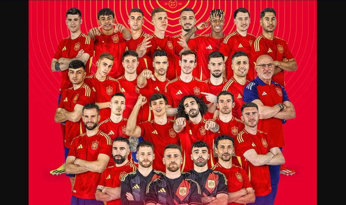 Resmi! Ini 26 Pemain dalam Skuad Timnas Spanyol di Euro 2024