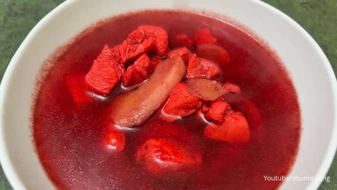 Resep Ayam Angkak Kuah Merah, Masakan Tionghoa Halal untuk Hangatkan Tubuh