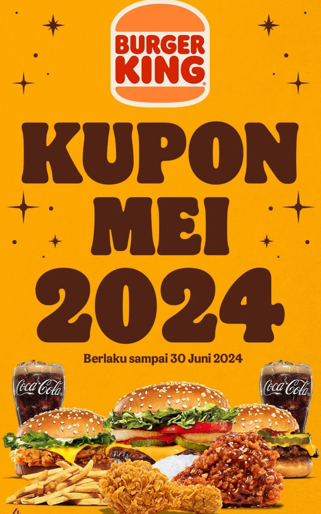 Kupon Mei 2024 Burger King
