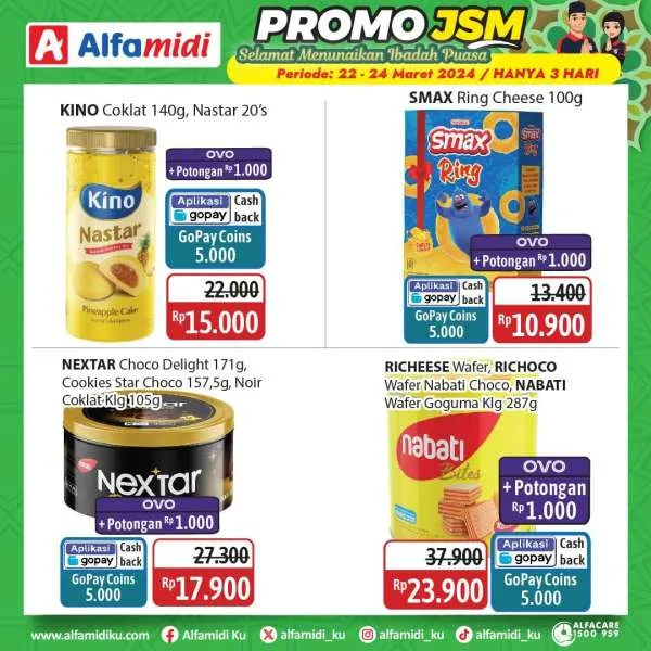 Promo JSM Alfamidi Hanya 4 Hari Periode 21-24 Maret 2024