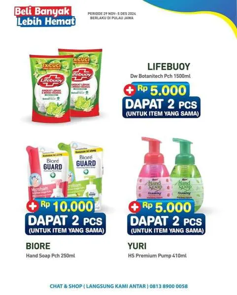 Promo Hypermart Beli Banyak Lebih Hemat Periode 29 November-5 Desember 2024