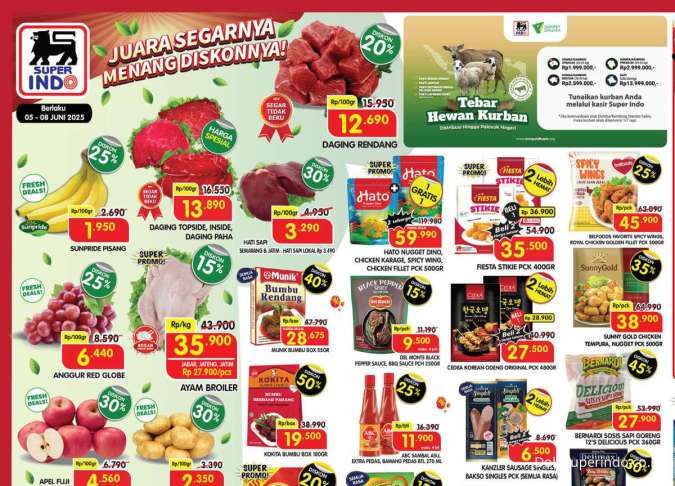 Promo Superindo Terbaru 5-8 Juni 2025