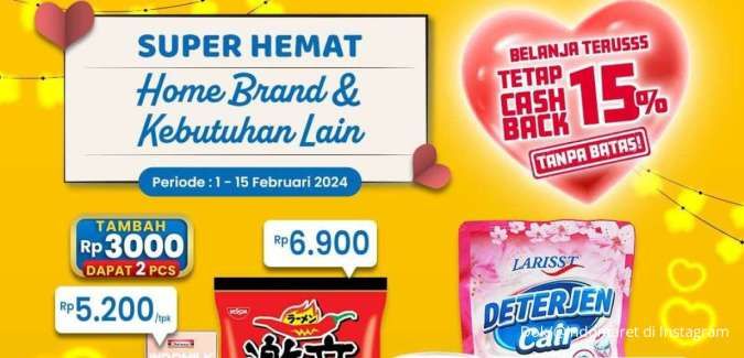 Promo Indomaret Super Hemat Baru Spesial Valentine & Imlek, Mulai 1-15 Februari 2024