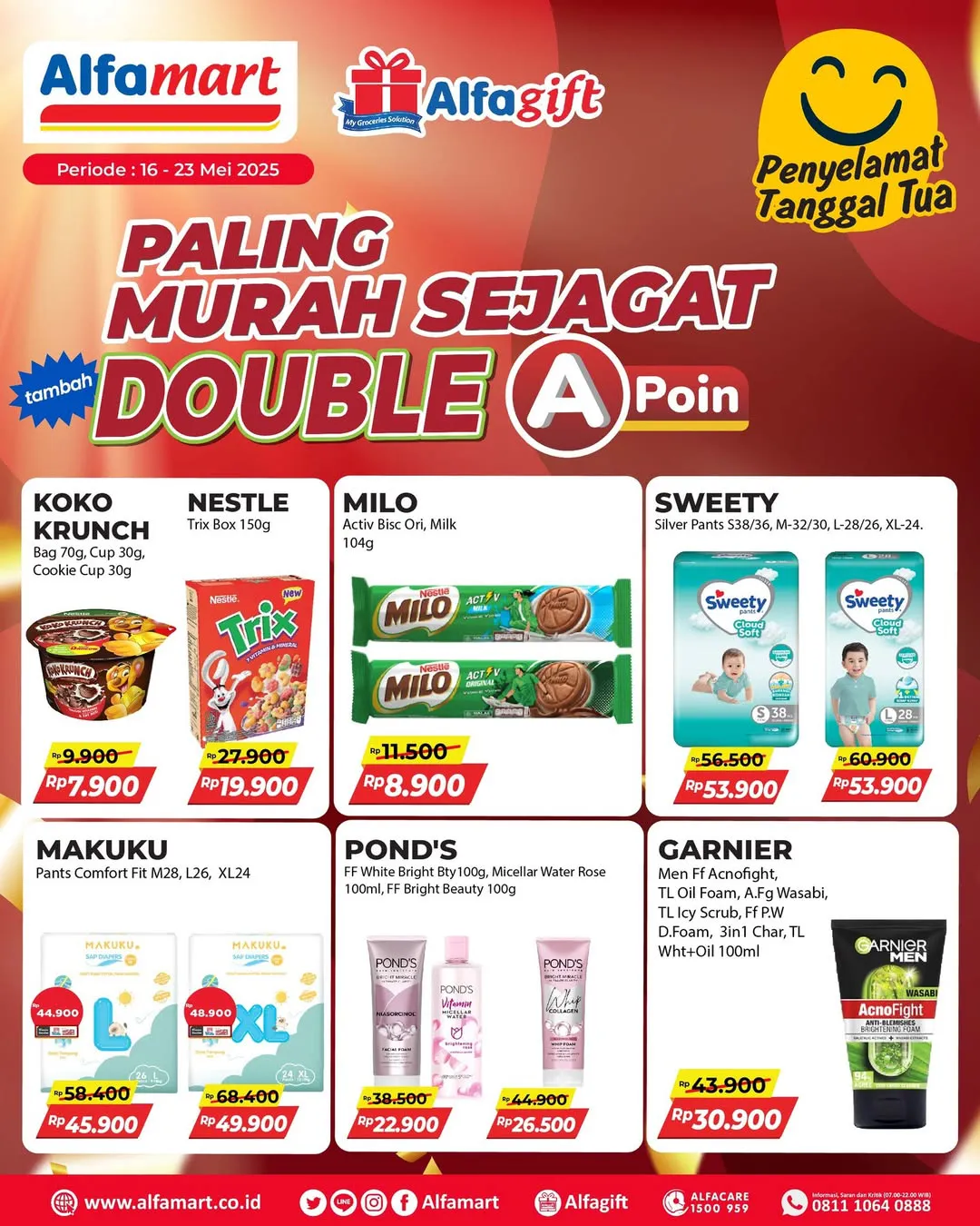 Promo Alfamart Paling Murah Sejagat Periode 16-23 Mei 2025