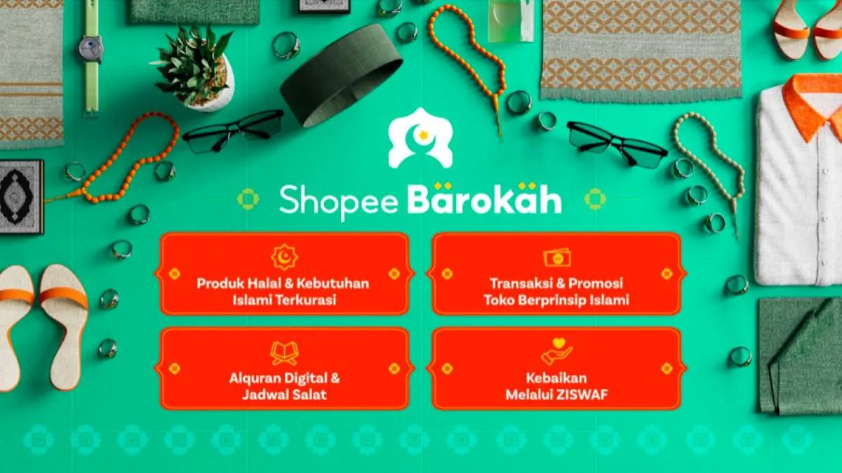 Intip Wajah dan Fitur Baru Shopee Barokah, Belanja Produk Halal Jadi Mudah