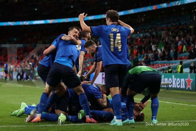 Hasil Euro 2020 Italia vs Austria di babak 16 besar