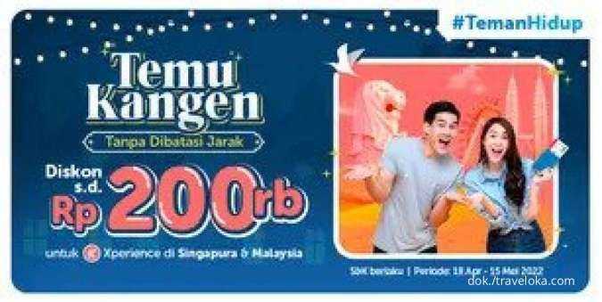 Promo Traveloka Xperience Internasional Diskon Hingga Rp 200.000