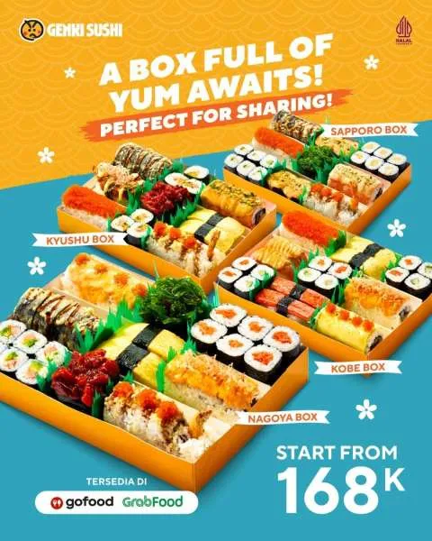 Promo Genki Sushi Box